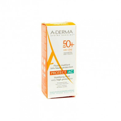 A-Derma Protect AC Fluido Matificante SPF50+ 40 ml