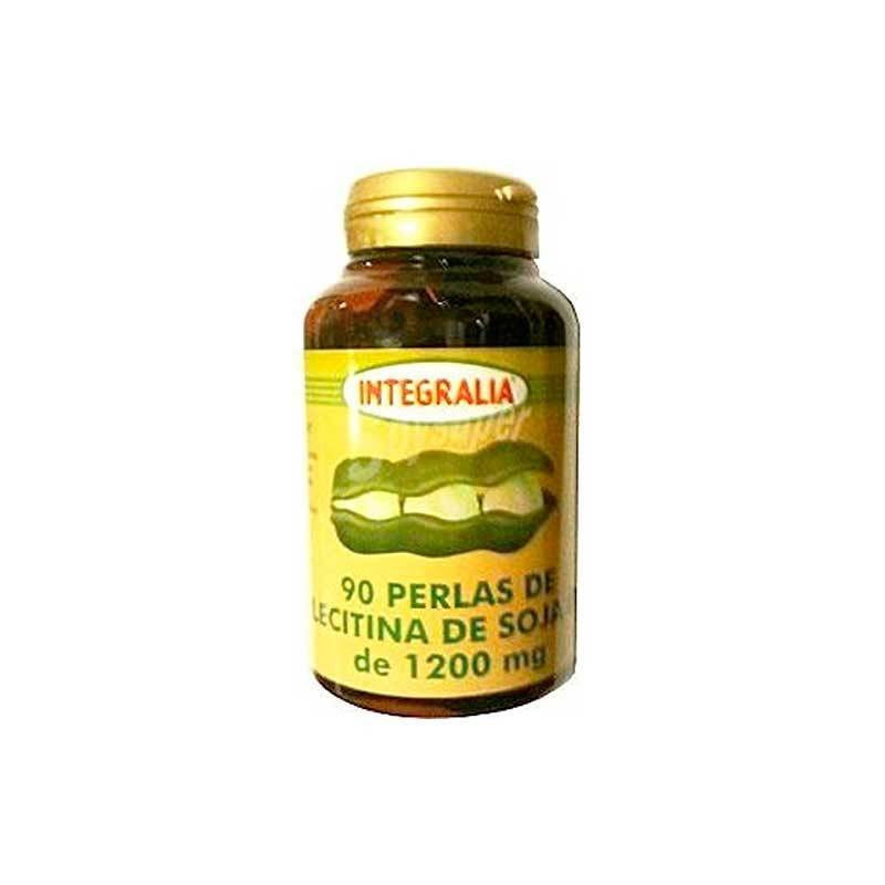 Lecitina de soja 1200 mg 90 perlas Integralia