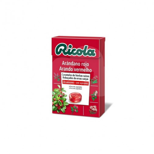 Ricola Caramelos S/a Arandano Rojo