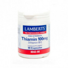 Vitamina B1 (Tiamina) 100mg Lamberts 90 Cápsulas