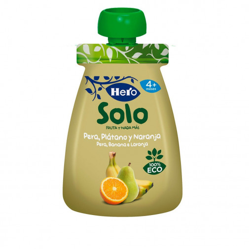 Hero Baby Solo Platano Pera Naranja 100