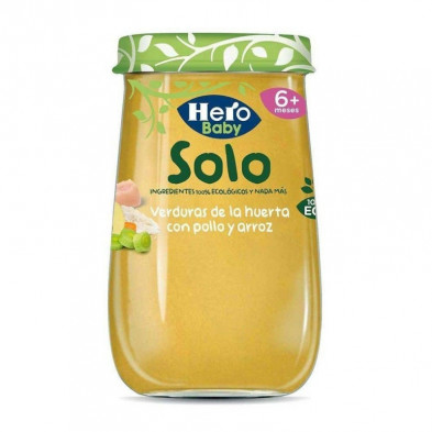 solo-crema-tarrito-de-verduras-de-la-huerta-con-pollo-y-arroz-190-g-hero-baby