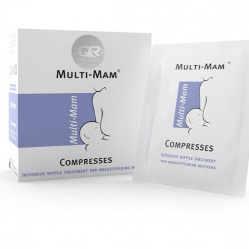 Multi Mam Compresas Para El Pezon 12 Unidades Tiedra