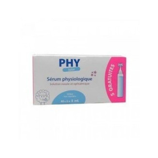 Suero Fisiologico Phy Bebe 40 + 5 Unidades 5 ml Pharma Inizia