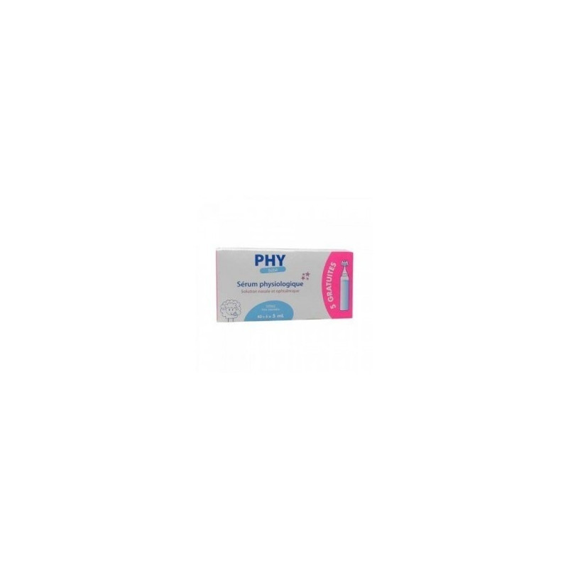 Suero Fisiologico Phy Bebe 40 + 5 Unidades 5 ml Pharma Inizia