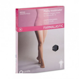 Panty Farmalastic Negro Modelador Talla Grande