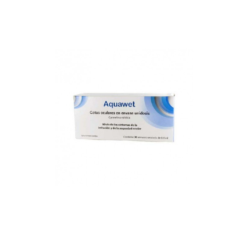 Aquawet Gotas Oculares 30 Monodosis x 0.4 ml Tiedra