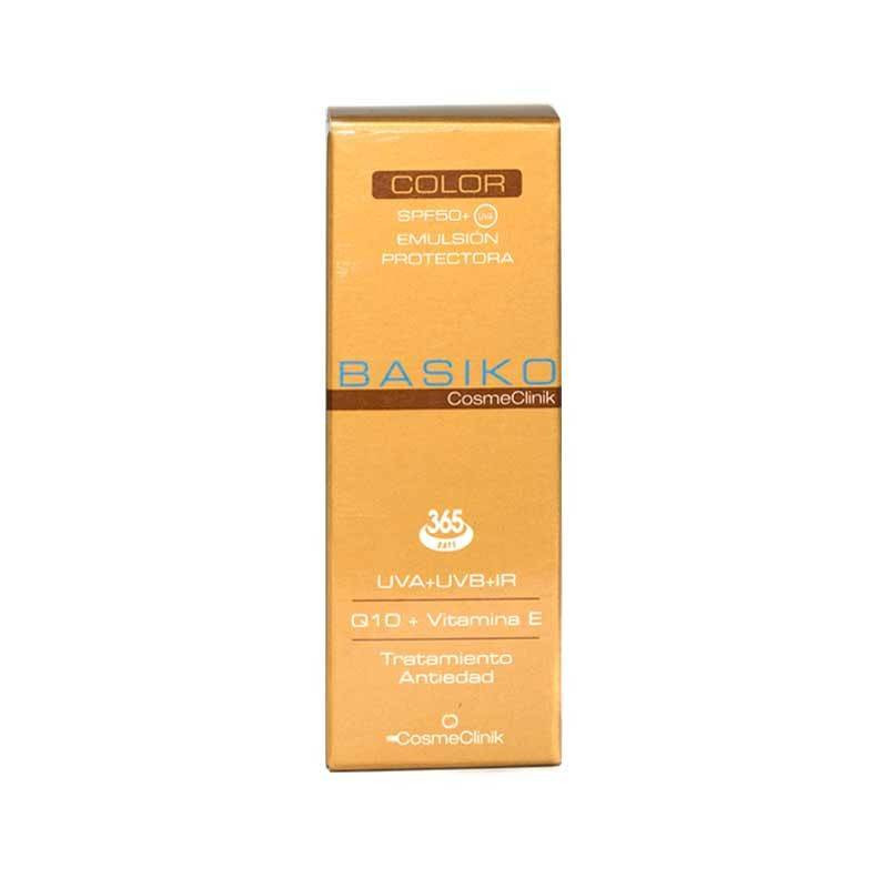 Basiko Emulsión Protectora con Color SPF50+ 50 ml