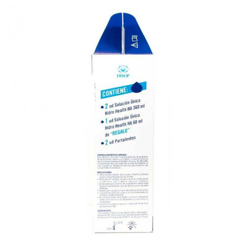 Hidro Health Ha Disop Solución Única 2X360 Ml + Regalo Kit Viaje