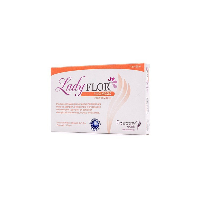 Ladyflor Vaginosis 1,3 G 10 Comprimidos Vaginales