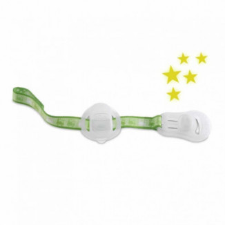 Chicco Clip Protegechupete Luminoso Color Verde