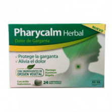 Pharycalm Herbal Dolor Garganta 24 Comprimidos