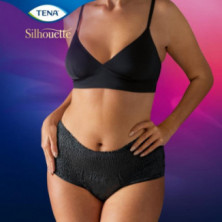 Silhouette Negro Cinta Alta Talla G 8 Unidades Tena