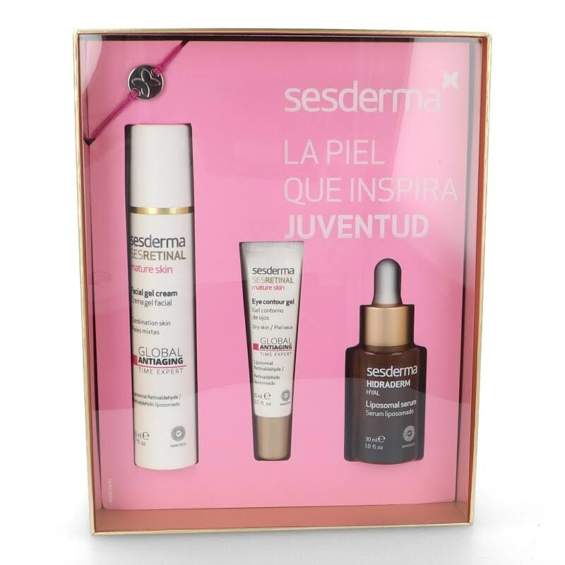 Hidraderm Sérum Liposomal 30 ml + Sesretinal Mature Crema Gel 50 ml + Sesretinal Mature Contorno de Ojos 15 ml Sesderma