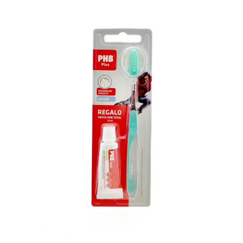 Cepillo Plus Medio Phb + Pasta Total 15 ml