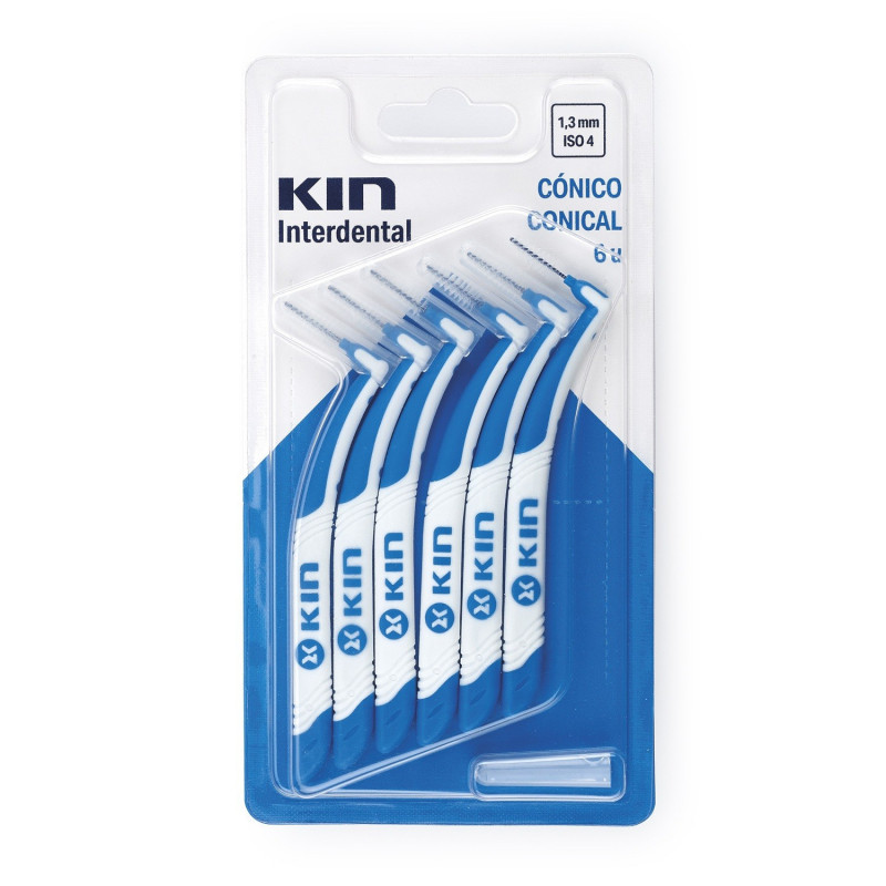 Cepillo Interdental Cónico 1,3 mm 6 Unidades Kin