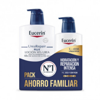 Eucerin Urea Repair Plus Gel de Baño 400 ml +Loción 10% Urea 400 ml