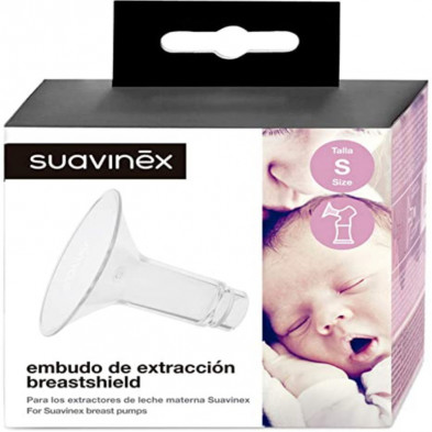 Embudo Extractor de Leche Materna Talla S Suavinex