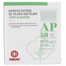 Lisubel Aposito de Tejido Sin Tejer 10 X 10 cm 50 Unidades