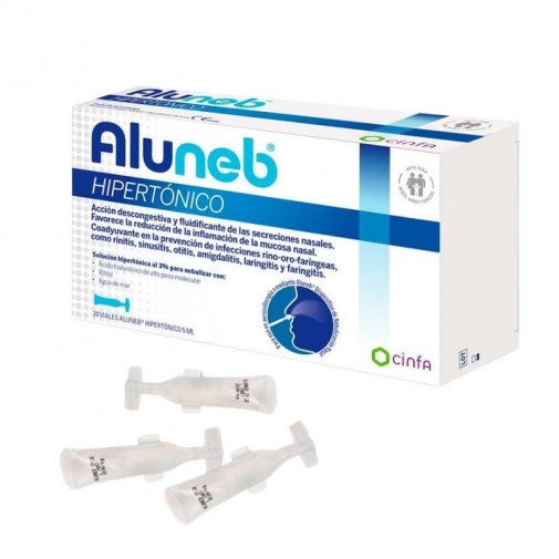 Aluneb Hipertónico 20 Viales 5 ml