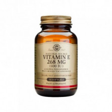 Vitamina E 400 UI 268 mg Solgar 50 Cápsulas Blandas Vegetales