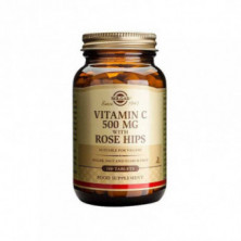 Solgar Vitamina C 500 mg Rose Hips 100 Comprimidos