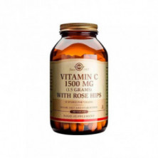 Solgar Vitamina C 1500 mg Rose Hips 180 Comprimidos