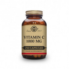 Vitamina C 1000 mg Solgar 250 Cápsulas Vegetales