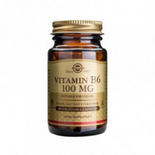 Vitamina B6 100 mg Solgar 100 Cápsulas Vegetales