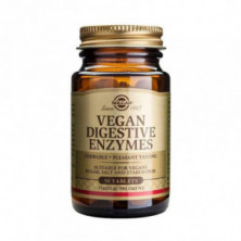 Vegan Enzimas Digestivas Solgar 50 Comprimidos Masticables