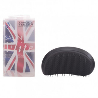 Salon Elite Professional Detangling Peine para Cabello Seco y Húmedo Negro Media Noche Tangle Teezer