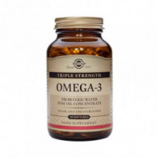 Omega 3 Triple Concentración Solgar 100 Comprimidos