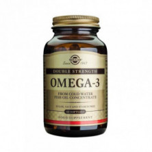 Omega 3 Alta Concentración Double Strength Solgar 60 Comprimidos