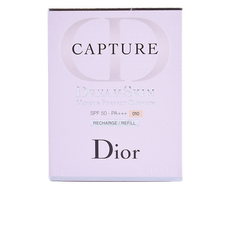 Capture Dreamskin Moist & Perfect Cushion Recarga de Base Compacta -010 SPF50+ 15 gr Dior