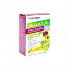 Arkovital Pura Energia +50 60 Comprimidos Arkopharma