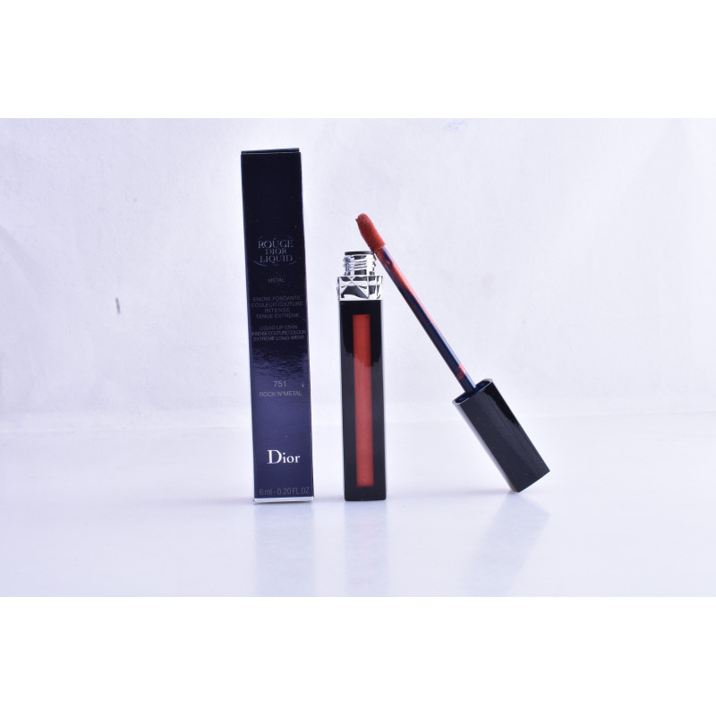 Rouge Dior Liquid Limited Edition Lápiz Labial Líquido Rock'n'Metal -751 6 ml