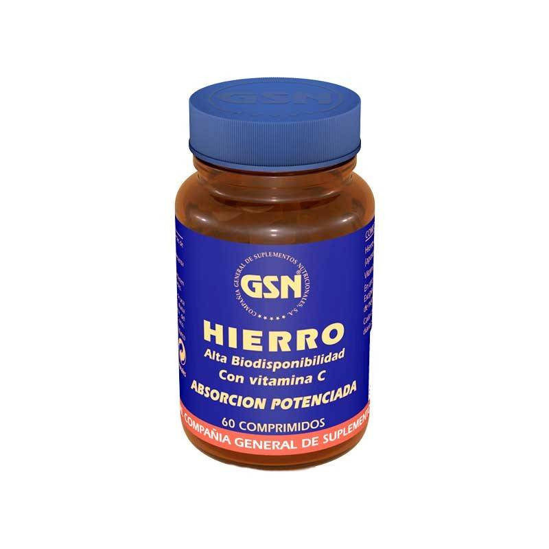 Hierro 60 Comprimidos GSN