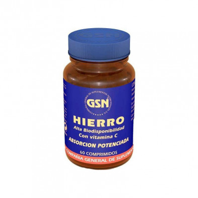 Hierro 60 Comprimidos GSN