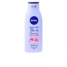 Nivea Aceite en Loción Flor de Cerezo + Aceite de Jojoba 400 ml