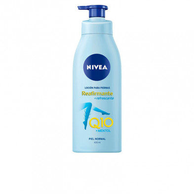 Nivea Loción Reafirmante Refrescante para Piernas Q10 + Mentol 400 ml