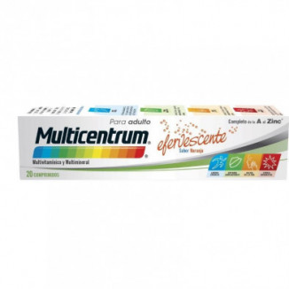 Multicentrum 20 Comprimidos Efervescentes