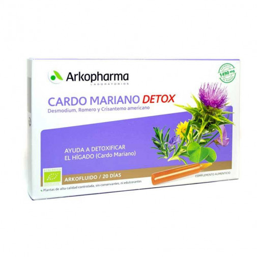 Arkofluido Cardo Mariano 20 Viales 15ml