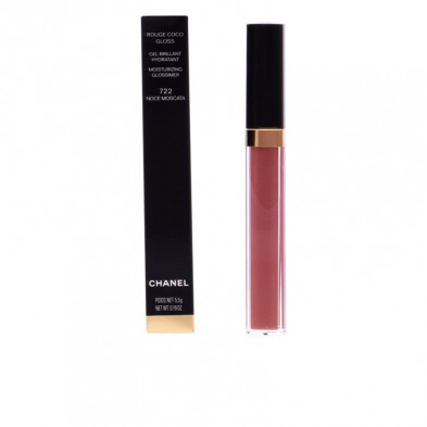 Rouge Coco Gloss Brillo Labial Hidratante -722 Color Noce Moscata 5,5 gr Chanel