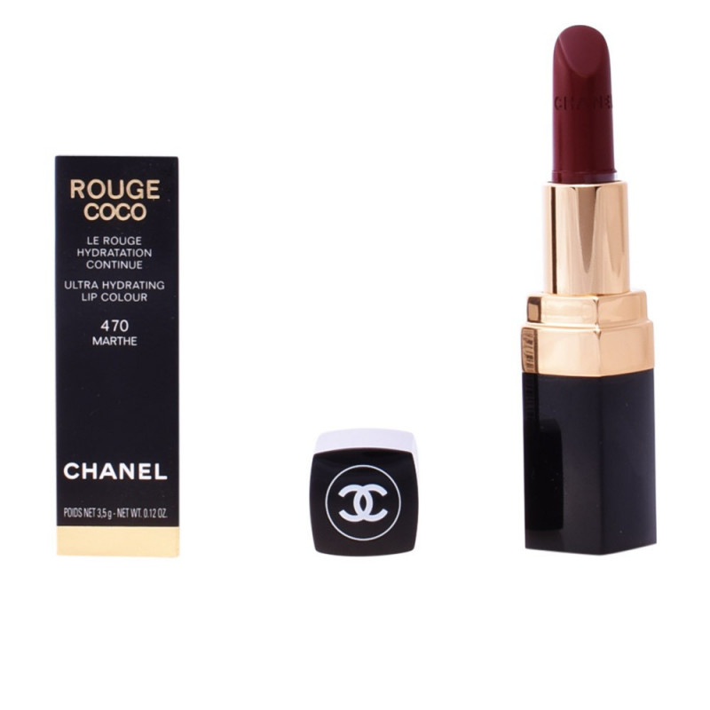 Rouge Coco Lápiz Labial Ultra Hidratante -470 Color Marthe 3,5 gr Chanel