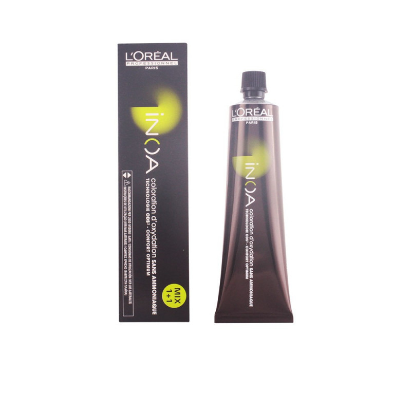 Inoa N° 7.44 Rubio Cobrizo Caoba Tinte Permanente Sin Amoniaco 60 ml L'oreal Professionnel