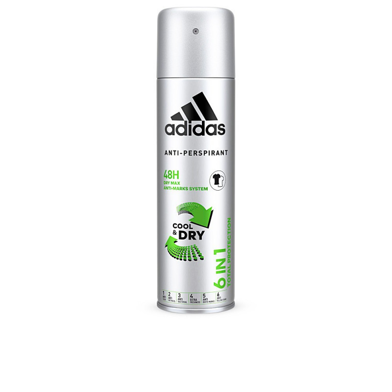 Cool & Dry 6 En 1 Desodorante Vaporizador 200 ml Adidas