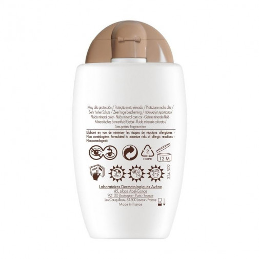 Avene Fluido Mineral Fp 50+ 40 Ml Color