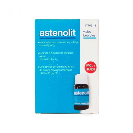 Astenolit 12 Viales Bebibles