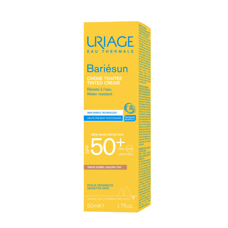 Uriage Bariésun Crema con Color Dorado SPF50+ 50ml