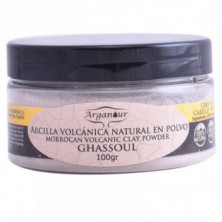 Mascarilla de Arcilla Ghassoul en Polvo para Cara y Cabello 100 g Arganour